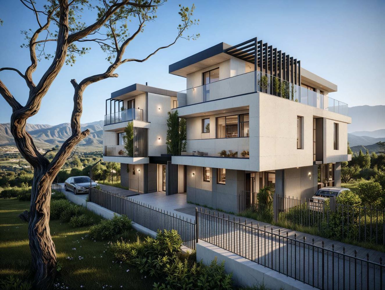 Бизнес имот, с.Долни Лозен, 2200 м²